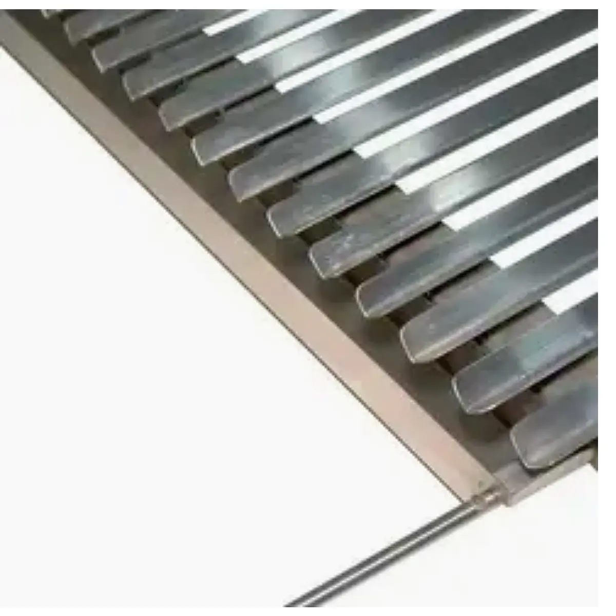 Grelha Argentina em Inox com Coletor de Gordura Removível 60x50