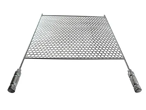 Grelha inox tela moeda 60x50