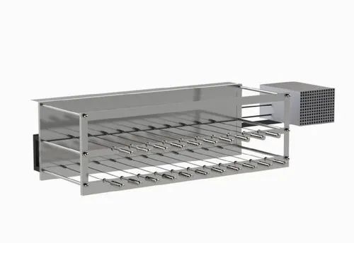 Churrasqueira Grill inox comercial 25 espetos rotativos