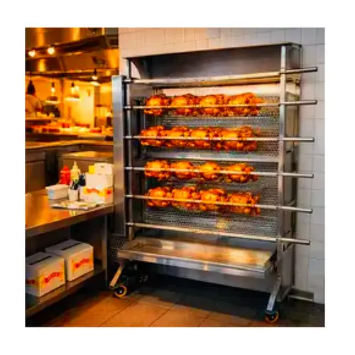 Churrasqueira para Frango Portátil Tecnogrill em Aço Inox