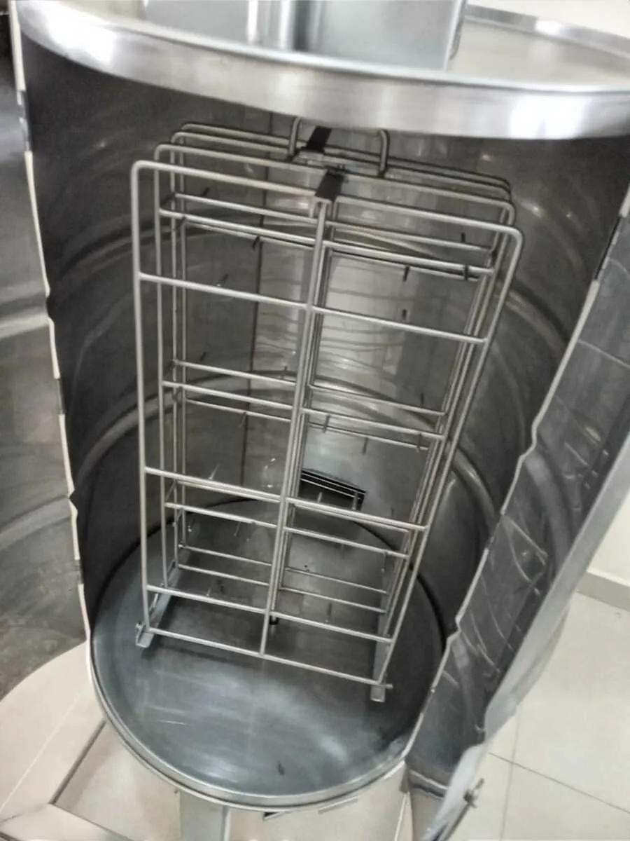 Churrasqueira Costelão Tecnogrill Tambor em Inox Móvel Rotativa c/ Motor