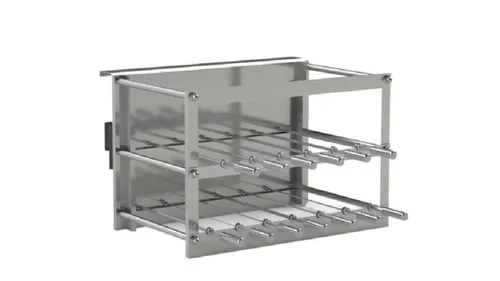 Churrasqueira inox tecnogrill 13 espetos rotativos