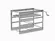 Churrasqueira Grill inox Tecnogrill espetos tradicionais e grelha manual - 80 cm