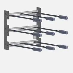 Suporte Lira suspenso para espeto Tecnogrill 50x38